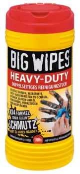 BIG WIPES Heavy-Duty doppelseitige Reinigungstücher 100 Stück